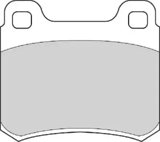 Комплект тормозных колодок, дисковый тормоз NECTO купить