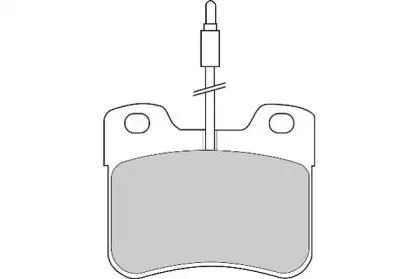 Комплект тормозных колодок, дисковый тормоз NECTO купить