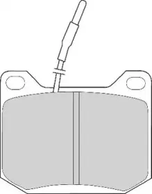 Комплект тормозных колодок, дисковый тормоз NECTO купить