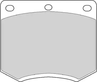 Комплект тормозных колодок, дисковый тормоз NECTO купить