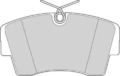 Комплект тормозных колодок, дисковый тормоз NECTO купить