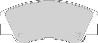 Комплект тормозных колодок, дисковый тормоз NECTO купить