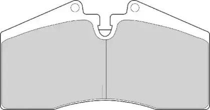 Комплект тормозных колодок, дисковый тормоз NECTO купить