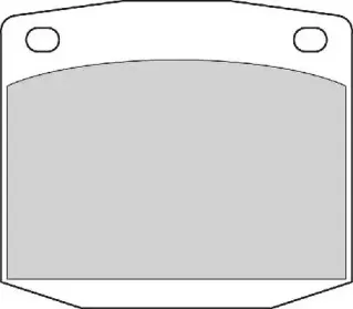 Комплект тормозных колодок, дисковый тормоз NECTO купить