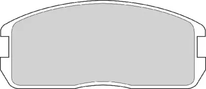 Комплект тормозных колодок, дисковый тормоз NECTO купить