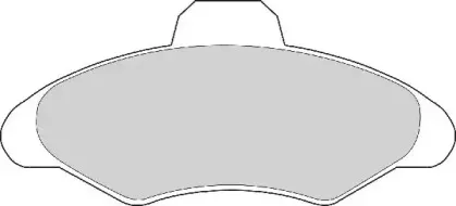 Комплект тормозных колодок, дисковый тормоз NECTO купить