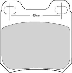 Комплект тормозных колодок, дисковый тормоз NECTO купить