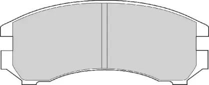 Комплект тормозных колодок, дисковый тормоз NECTO купить