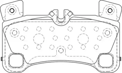 Комплект тормозных колодок, дисковый тормоз NECTO купить