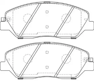 Комплект тормозных колодок, дисковый тормоз NECTO купить