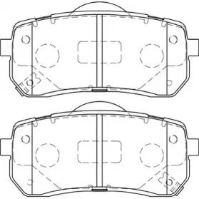 Комплект тормозных колодок, дисковый тормоз NECTO купить