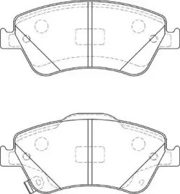 Комплект тормозных колодок, дисковый тормоз NECTO купить