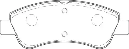 Комплект тормозных колодок, дисковый тормоз NECTO купить