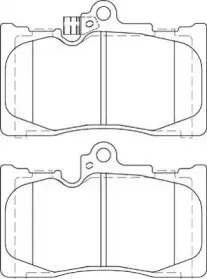 Комплект тормозных колодок, дисковый тормоз NECTO купить