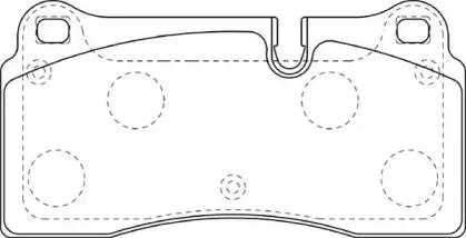 Комплект тормозных колодок, дисковый тормоз NECTO купить