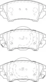 Комплект тормозных колодок, дисковый тормоз NECTO купить