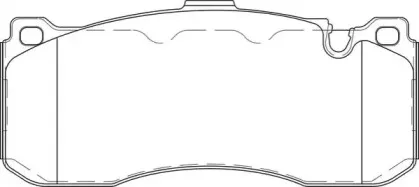 Комплект тормозных колодок, дисковый тормоз NECTO купить