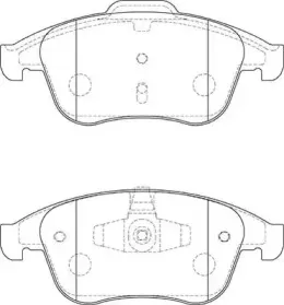 Комплект тормозных колодок, дисковый тормоз NECTO купить