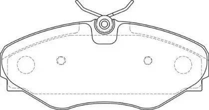 Комплект тормозных колодок, дисковый тормоз NECTO купить
