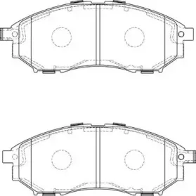Комплект тормозных колодок, дисковый тормоз NECTO купить