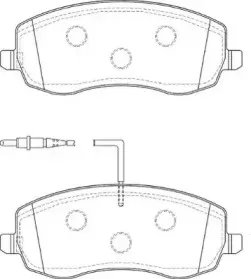 Комплект тормозных колодок, дисковый тормоз NECTO купить