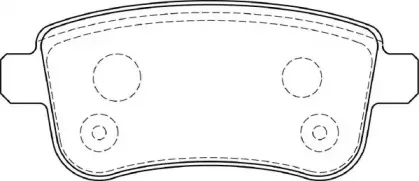 Комплект тормозных колодок, дисковый тормоз NECTO купить