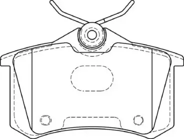 Комплект тормозных колодок, дисковый тормоз NECTO купить