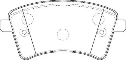 Комплект тормозных колодок, дисковый тормоз NECTO купить