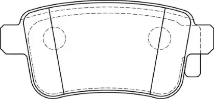 Комплект тормозных колодок, дисковый тормоз NECTO купить