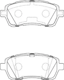 Комплект тормозных колодок, дисковый тормоз NECTO купить