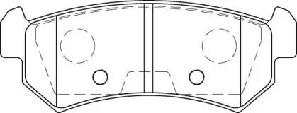 Комплект тормозных колодок, дисковый тормоз NECTO купить