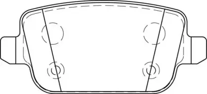 Комплект тормозных колодок, дисковый тормоз NECTO купить