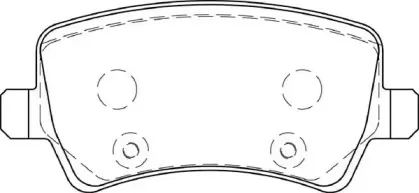 Комплект тормозных колодок, дисковый тормоз NECTO купить