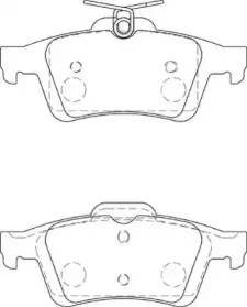 Комплект тормозных колодок, дисковый тормоз NECTO купить