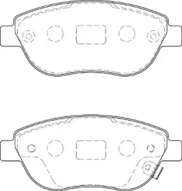 Комплект тормозных колодок, дисковый тормоз NECTO купить