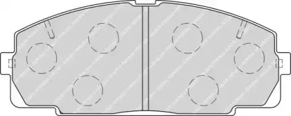 Комплект тормозных колодок, дисковый тормоз NECTO купить