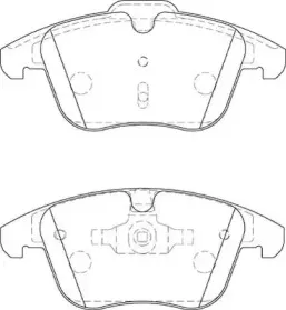 Комплект тормозных колодок, дисковый тормоз NECTO купить