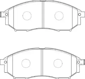 Комплект тормозных колодок, дисковый тормоз NECTO купить