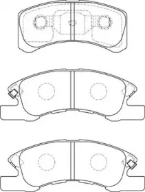 Комплект тормозных колодок, дисковый тормоз NECTO купить