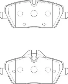 Комплект тормозных колодок, дисковый тормоз NECTO купить