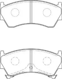 Комплект тормозных колодок, дисковый тормоз NECTO купить