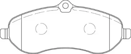 Комплект тормозных колодок, дисковый тормоз NECTO купить