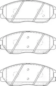 Комплект тормозных колодок, дисковый тормоз NECTO купить