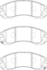 Комплект тормозных колодок, дисковый тормоз NECTO купить