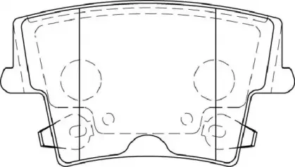 Комплект тормозных колодок, дисковый тормоз NECTO купить