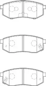 Комплект тормозных колодок, дисковый тормоз NECTO купить