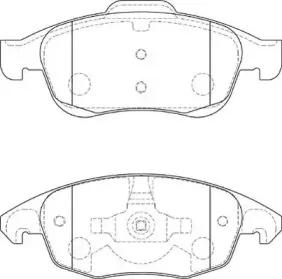 Комплект тормозных колодок, дисковый тормоз NECTO купить