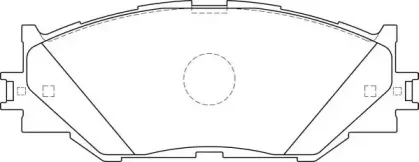 Комплект тормозных колодок, дисковый тормоз NECTO купить