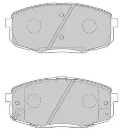 Комплект тормозных колодок, дисковый тормоз NECTO купить