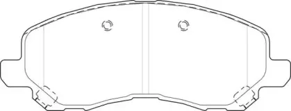 Комплект тормозных колодок, дисковый тормоз NECTO купить